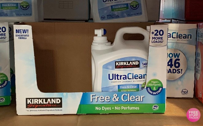 Save $3.20 Off Kirkland Signature Ultra Clean Laundry Detergent - JUST $12.49 at Costco!