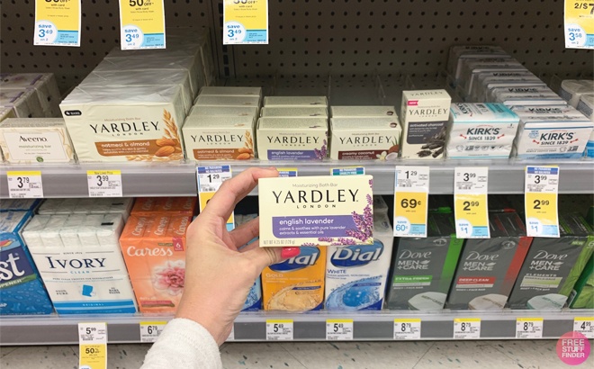Yardley Bar Soap ONLY 69¢ at Walgreens