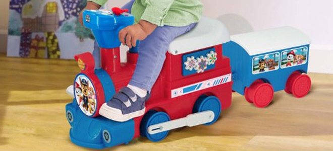 paw patrol train ride