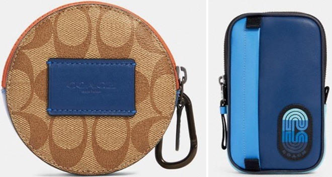 Coach round hybrid pouch best sale