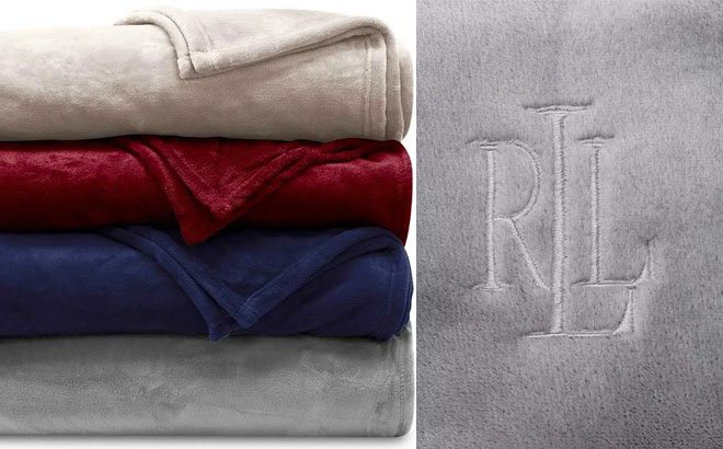 Ralph Lauren Micromink Plush Blanket for JUST $ at Macy's (Reg $90) |  Free Stuff Finder