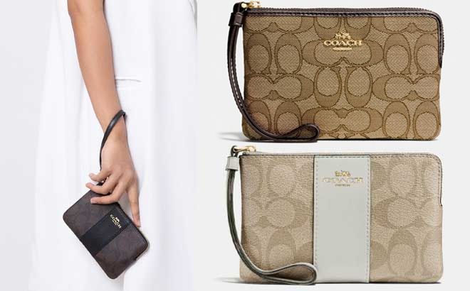 coach wristlet $20