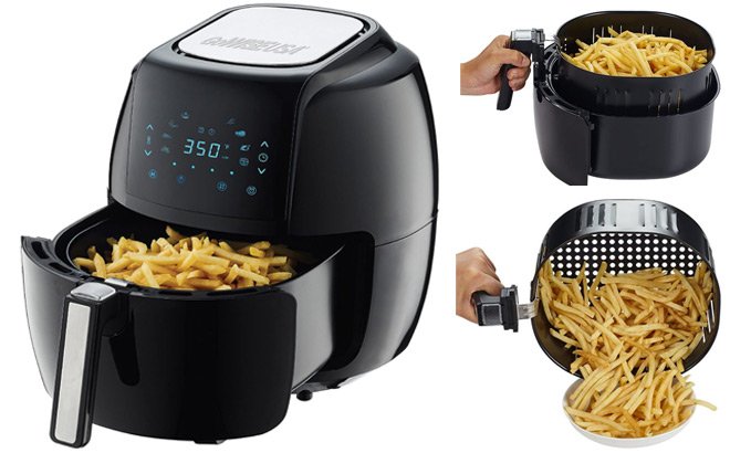 Digital Air Fryer 5.8 Quart JUST $49 + FREE Shipping (Regularly $90) - Today Only!