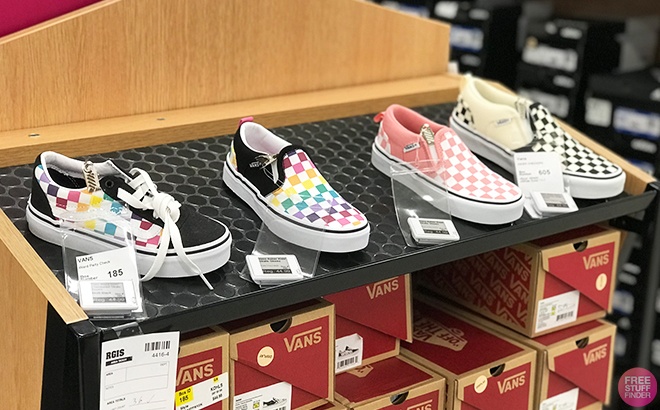 discount kids vans shoes
