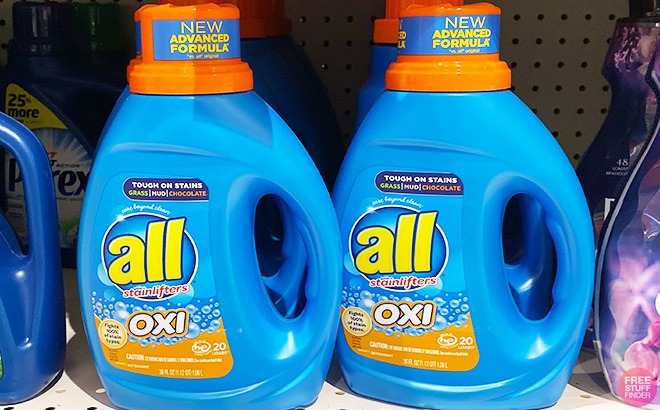 All Laundry Detergent 22¢ at Walmart!