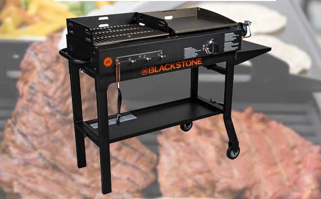 Blackstone Griddle Grill Combo 159, Outdoor Griddle Grill Combo