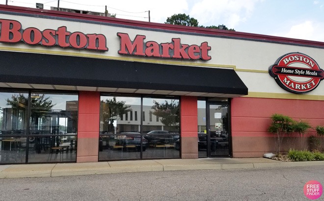 FREE Meal with Meal & Drink Purchase at Boston Market