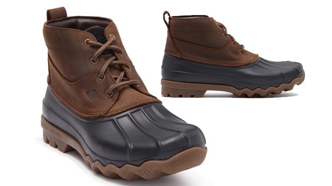 Sperry Men's Waterproof Duck Boots $44 