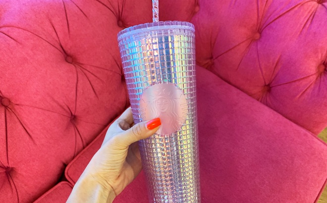 GIVEAWAY! Win Starbucks Pink Bling Tumbler  + 12 Days of Giveaways!