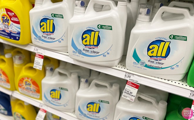 All Laundry Detergent 2 for $11.78 at Target!