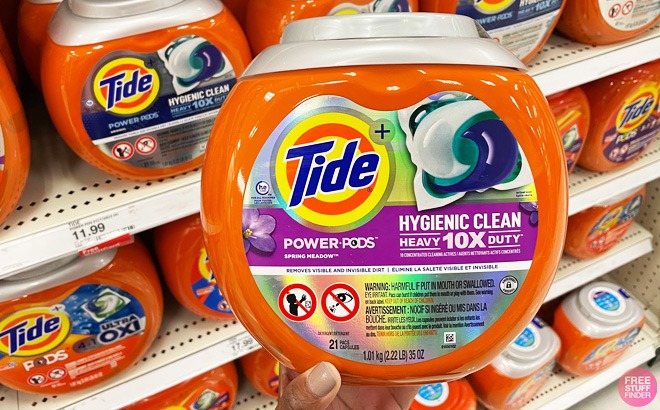 Tide Power Pods $6.49 Each - Print Coupon Now!