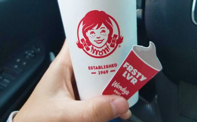 Wendy’s Frosty Key Tag $2 - FREE Frosty with Every Purchase in 2022