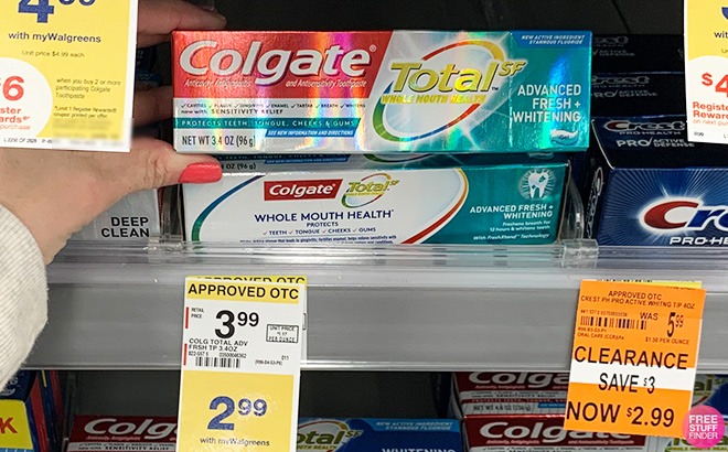 2 FREE Colgate Toothpastes at Walgreens + 52¢ Moneymaker