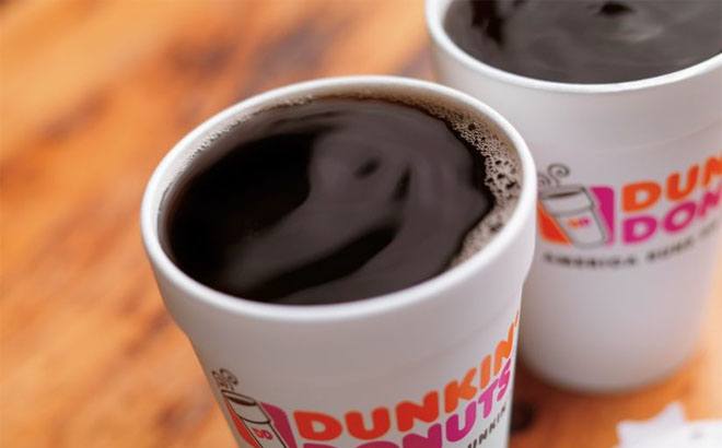 FREE Coffee at Dunkin’ Donuts