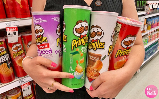 4 Pringles Cans $1 Each at Target