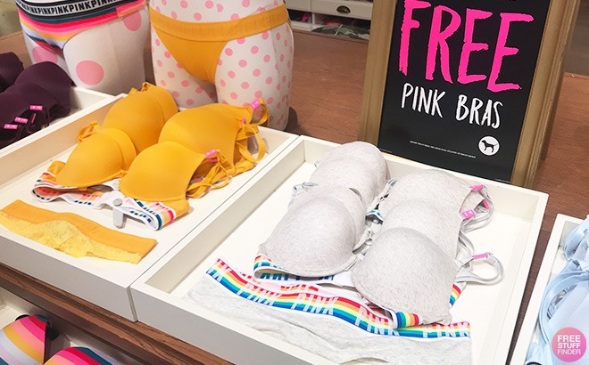 Victoria's Secret: FREE Pink Bra with 10 Panties Purchase – Starts