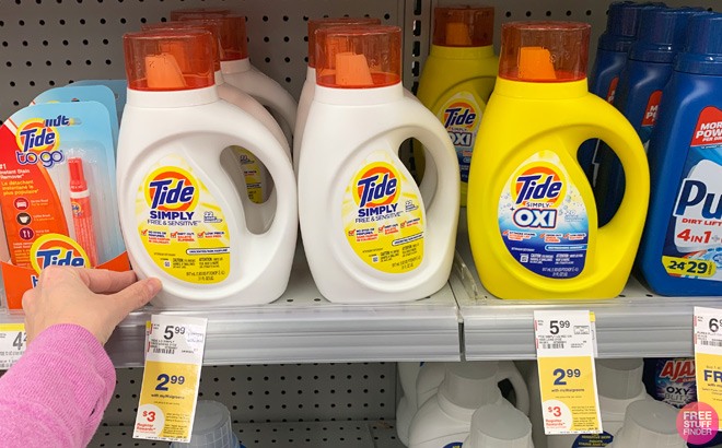 Tide Simply Detergent Only $1.65 Each at Walgreens!