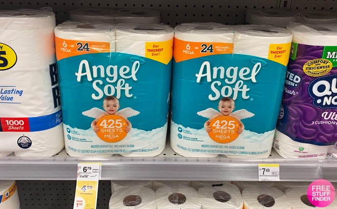 Angel Soft Toilet Paper $3.99 at Walgreens (Reg $6.79)