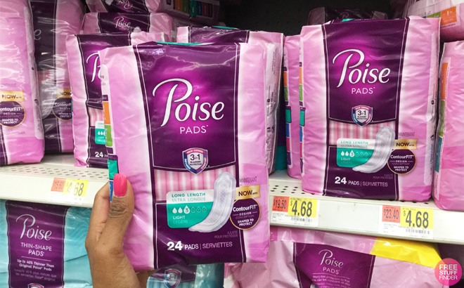 FREE Poise Pads at Walmart - Print Coupon Now!