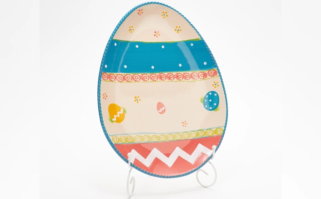Easter Platter with Metal Stand $16 (Reg $33)