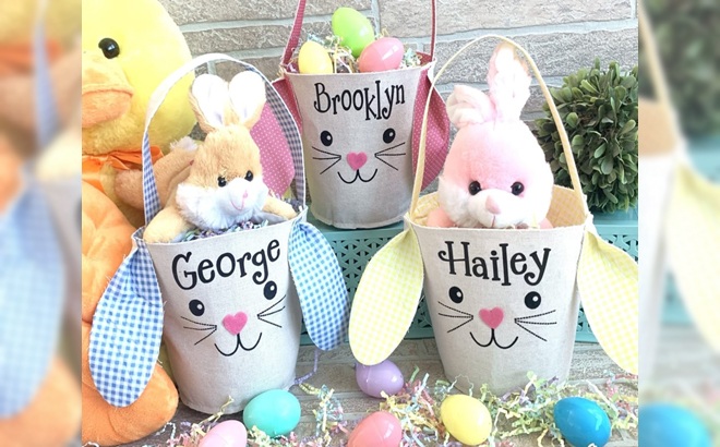 Personalized Easter Buckets $11 Shipped (Reg $27)