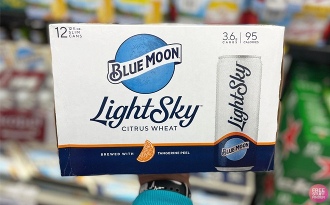 FREE Blue Moon Light Sky Beer 12-Pack