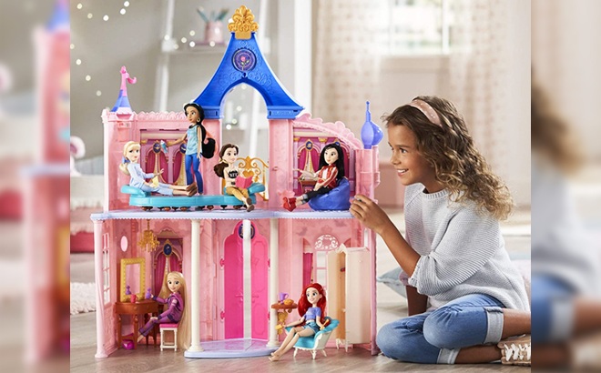 Disney Princess Doll Castle $65 Shipped (Reg $100)