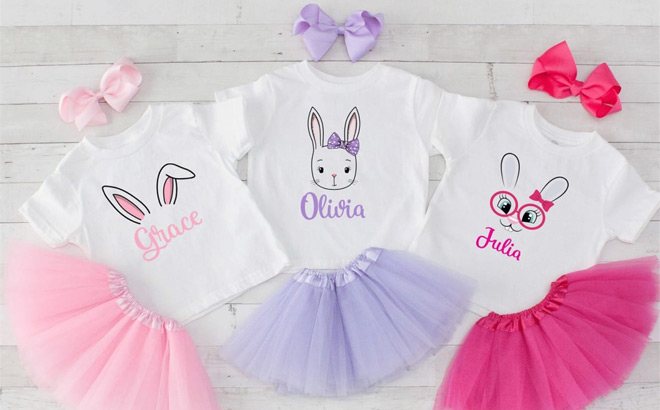 Personalized Easter Tutu Sets $19 Shipped!