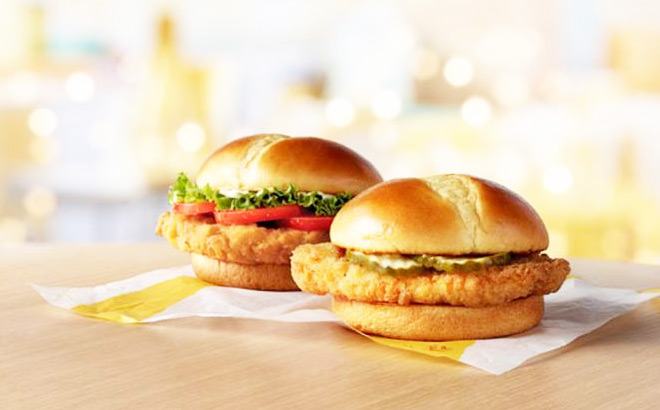 FREE McDonald’s McDouble or McChicken with Purchase