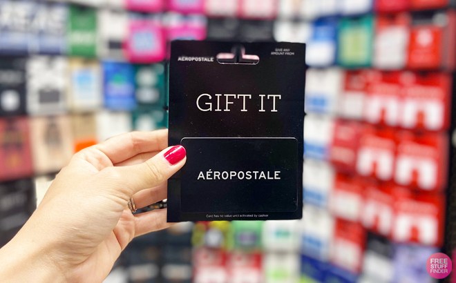 Aeropostale Physical Gift Card in store