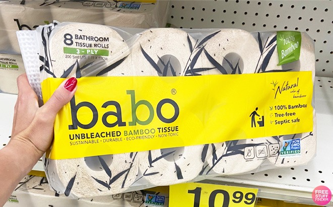 Babo Bath Tissue $4.50 Each (Reg $11)