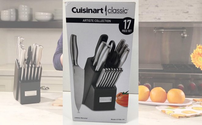 cuisinart knife set 21 piece