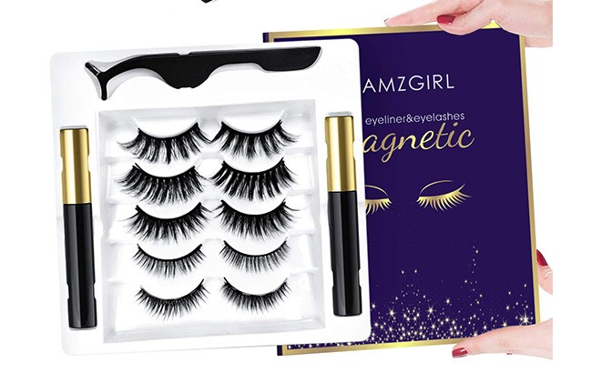 Magnetic Eyelashes & Eyeliner Kit $10.49 (Reg $21)