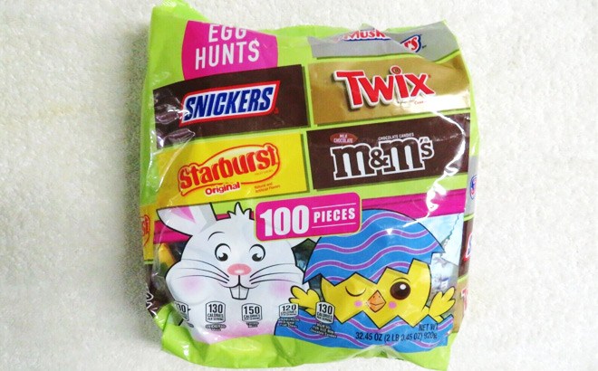 Mars Easter Candy 100-Piece Bag for $8.98
