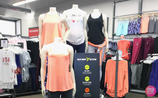 Old Navy Activewear 50% Off