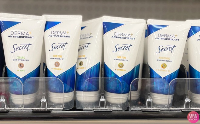 pustes op Håndbog endnu engang Secret Derma Deodorant $3.59 at CVS | Free Stuff Finder