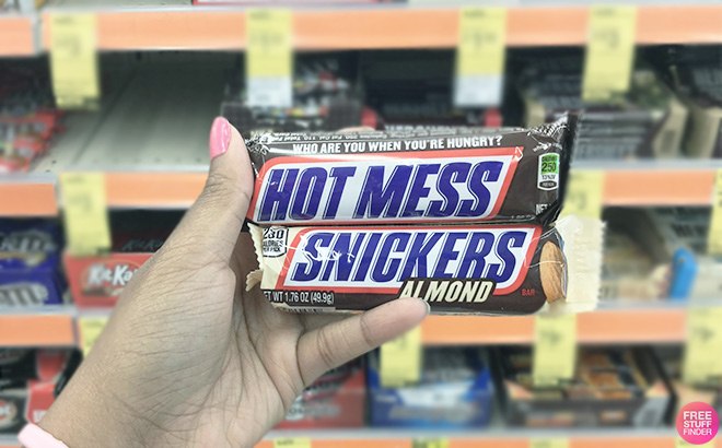 5 Snickers Bars 63¢ Each at Walgreens