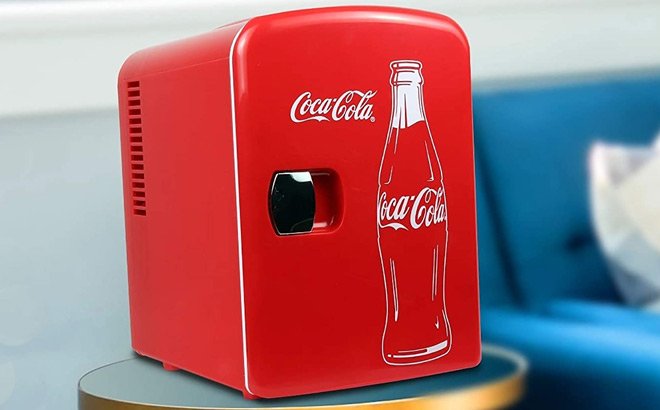Coca-Cola 6 Can Mini Fridge