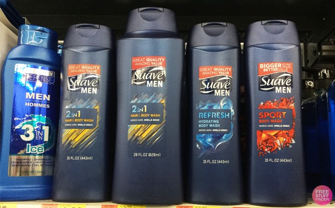 Suave Men Hair & Body Wash 38¢ (Reg $)! | Free Stuff Finder