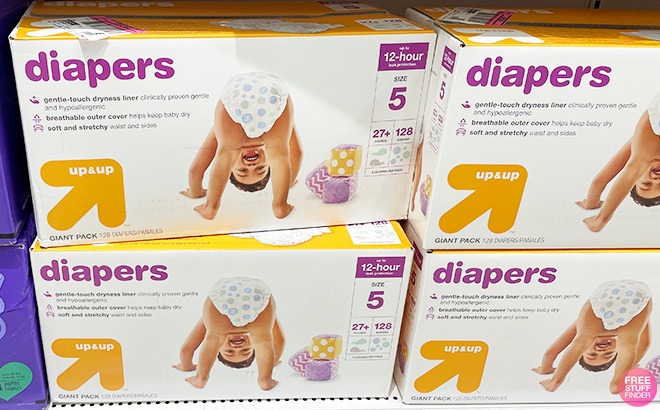 Up & Up Diapers Giant Pack 16 Each!