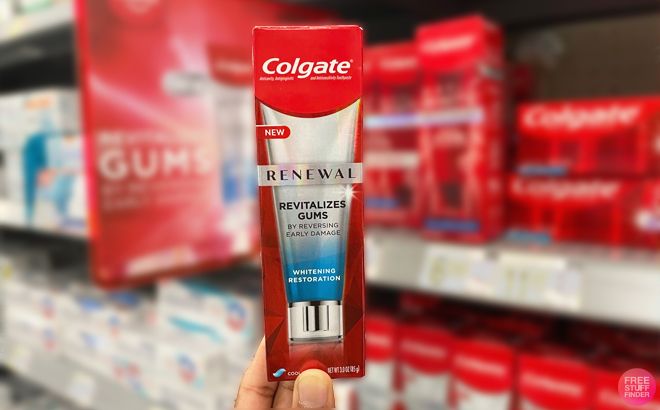 Colgate Renewal Toothpaste 99¢ Each (Reg $7)