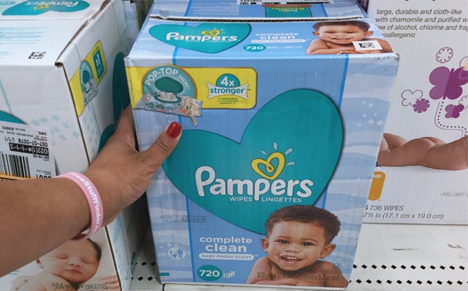 FREE Pampers Wipes at Staples