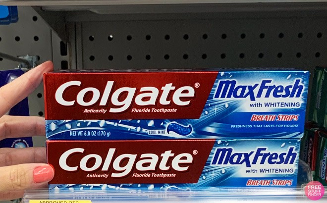 Colgate Toothpaste 24¢ Each (Reg $3.49)!