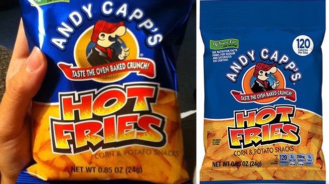 Andy Capp's Big Bag Hot Fries, 8 Oz
