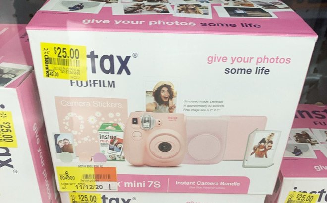 Walmart Clearance: Instax Mini 7S Camera Bundle $25