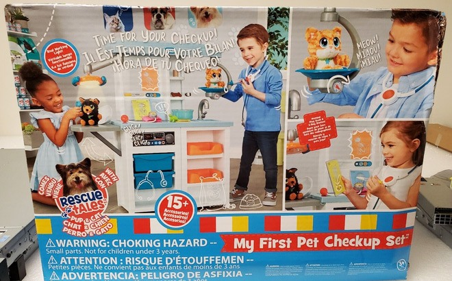 My First Pet Doctor Checkup Playset $59 Shipped