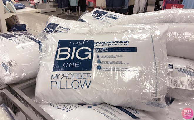 kohls big one pillow