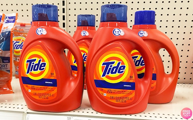 Tide Liquid Detergent 64-Loads $6.32 Each