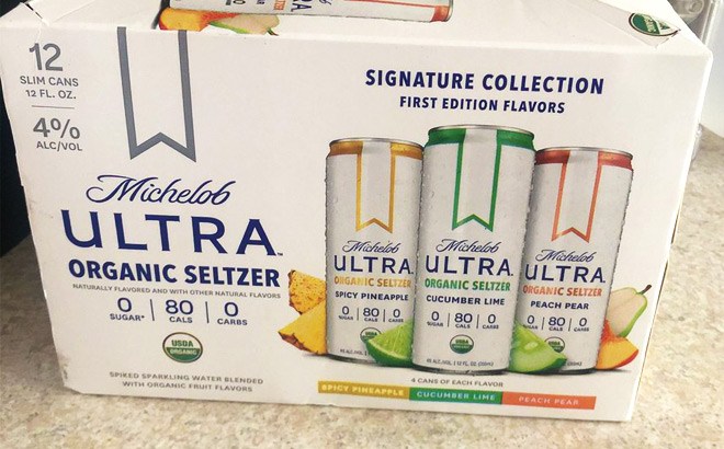 Michelob Ultra Organic Seltzer $1.98 (Reg $15)