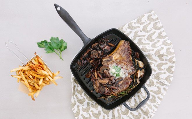 Cast Iron Grill Pan $8.96 (Reg $60)